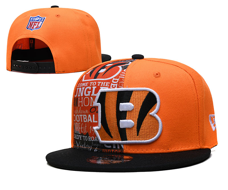 2021 NFL Cincinnati Bengals #63 TX hat->->Sports Caps